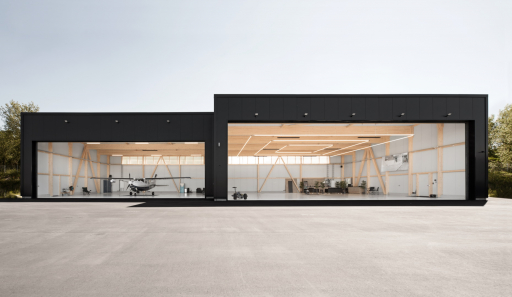 High-quality aircraft hangar