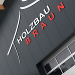 Holzbau Braun Fassaden Logo